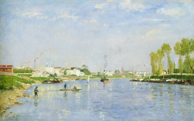 Der Canal Saint-Denis von Stanislas Victor Edouard Lepine